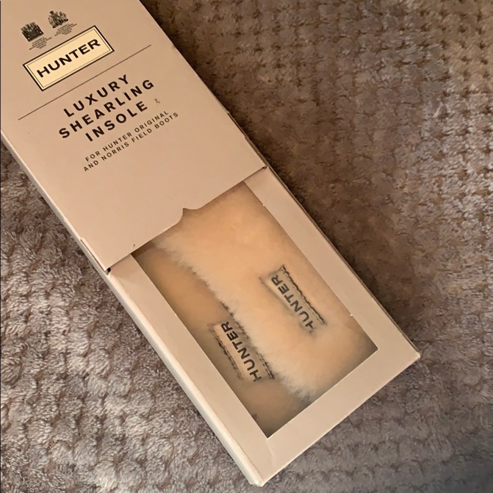Hunter Boot Luxury Shearling Insole